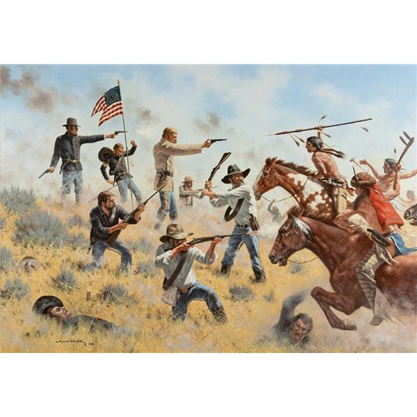 Michael Schreck, oil on canvas