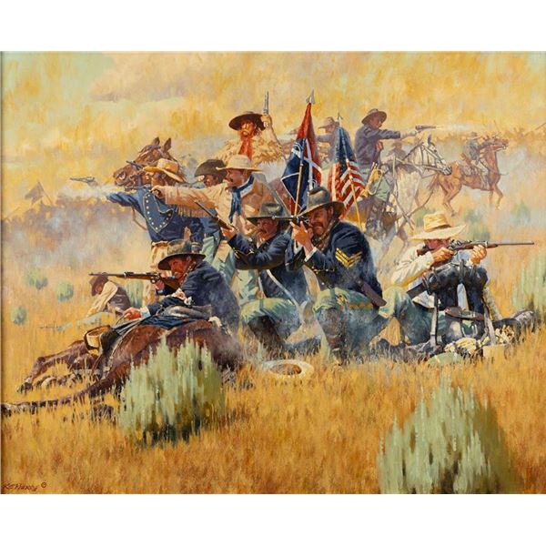 R.E. Pierce, oil on canvas