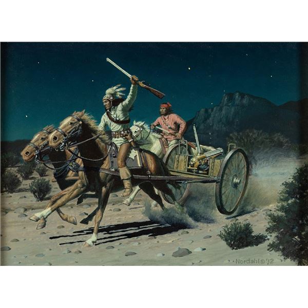 David Nordahl, oil on board
