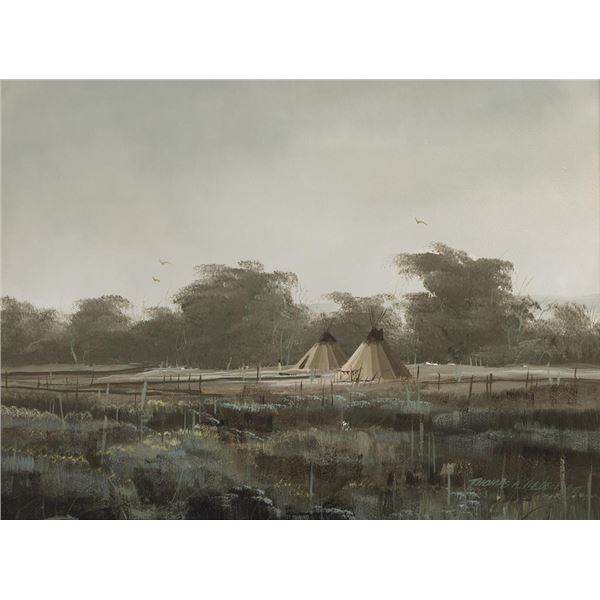 Thomas deDecker, oil on board