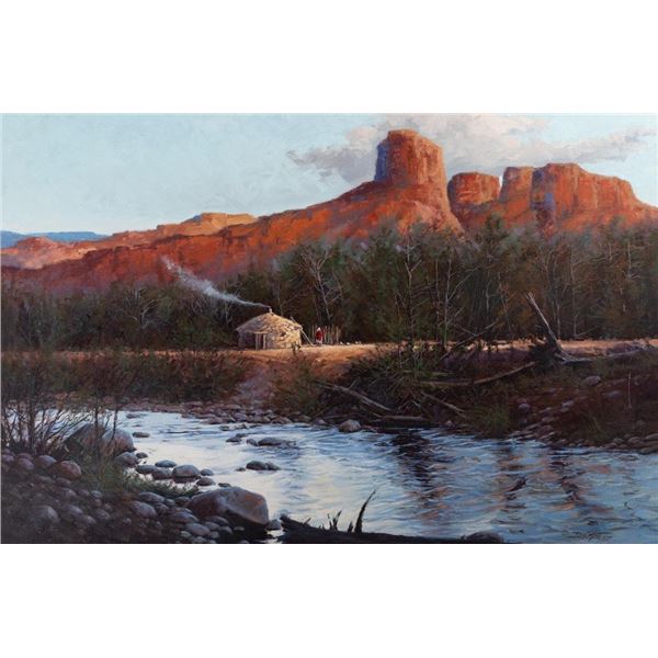 John DeMott, oil on canvas