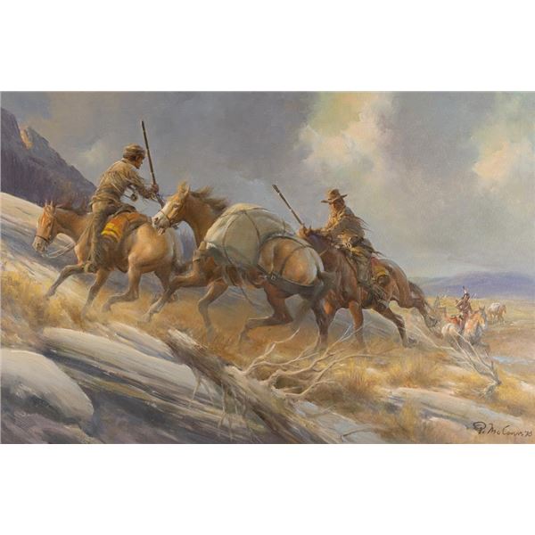 Gerald McCann, oil on canvas