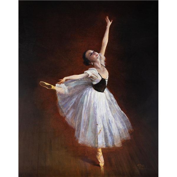 Jie Wei Zhou, oil on canvas