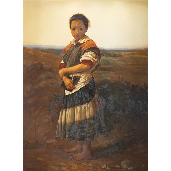 Jie Wei Zhou, oil on canvas