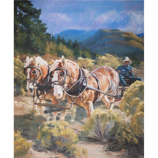 Lisa Delisi, oil on canvas