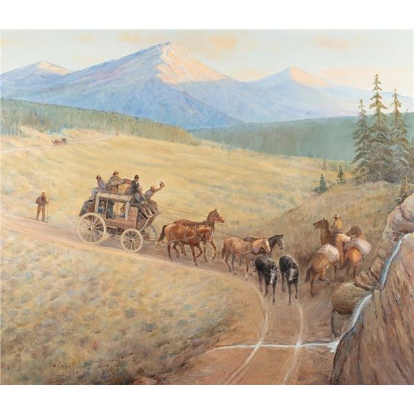 Jim Carkhuff, oil on canvas