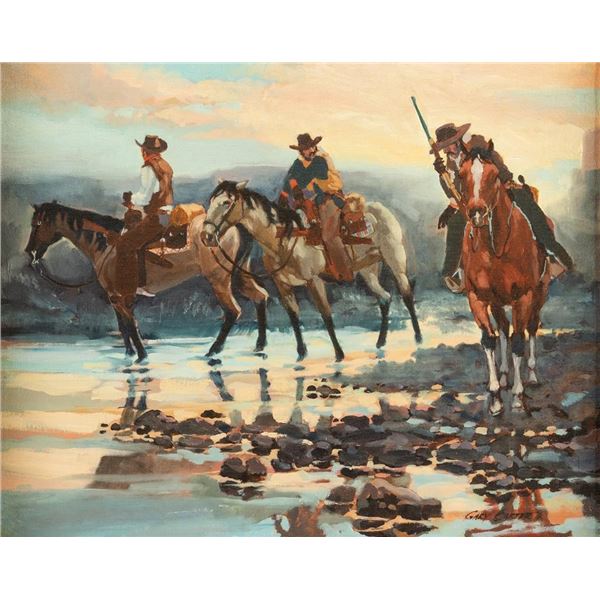 Gary Carter, oil on canvasboard