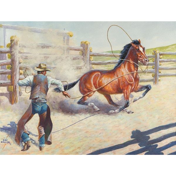 Dan Muller, watercolor