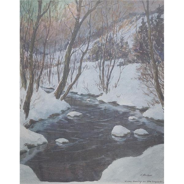 Hans Kleiber, watercolor