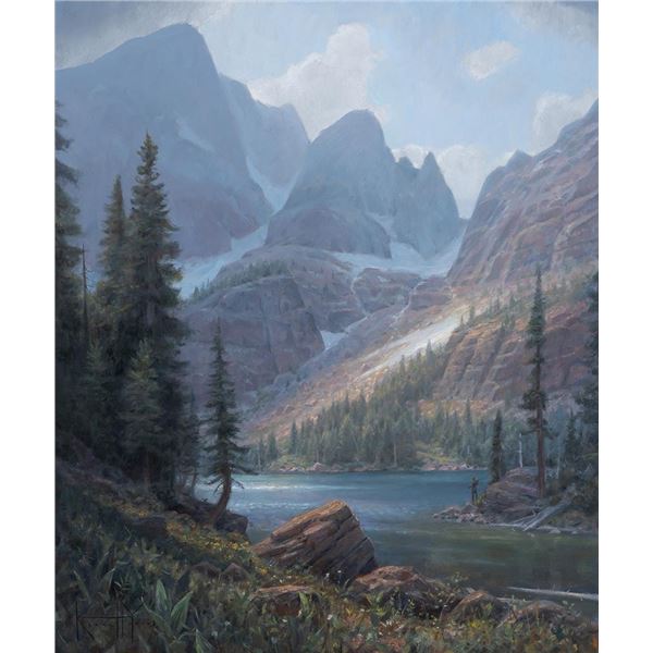 Ken Yarus, oil on panel