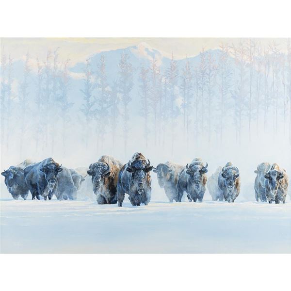 Ed DuRose, acrylic on canvasboard