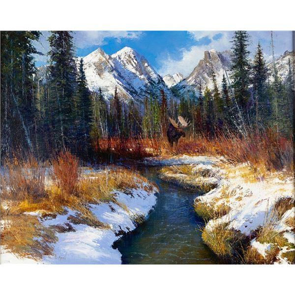 Paul Dykman, oil on canvas