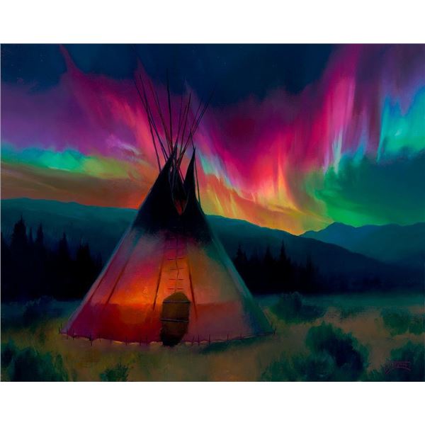 Colt Idol, oil on canvas