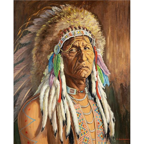 Elizabeth Lochrie, oil on board