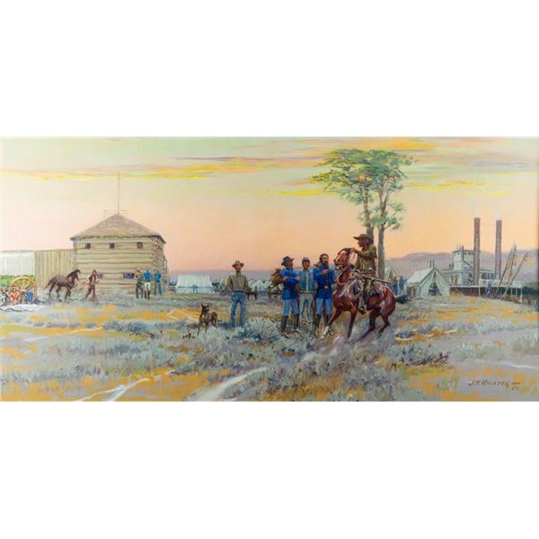 J.K. Ralston, oil on canvas