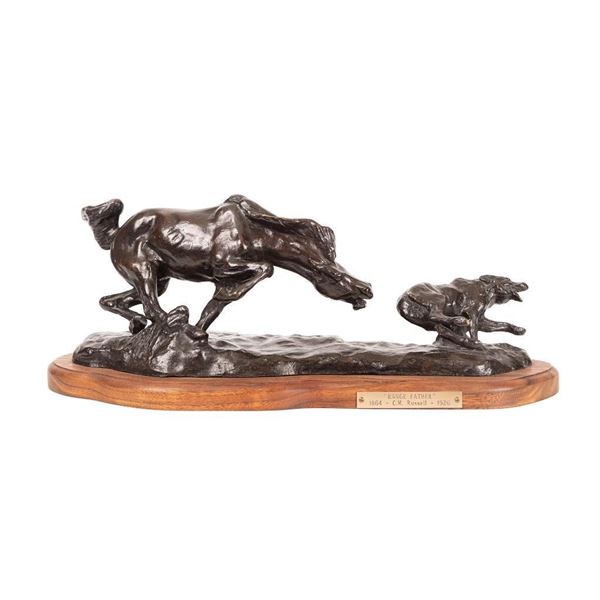 Charles M. Russell, bronze