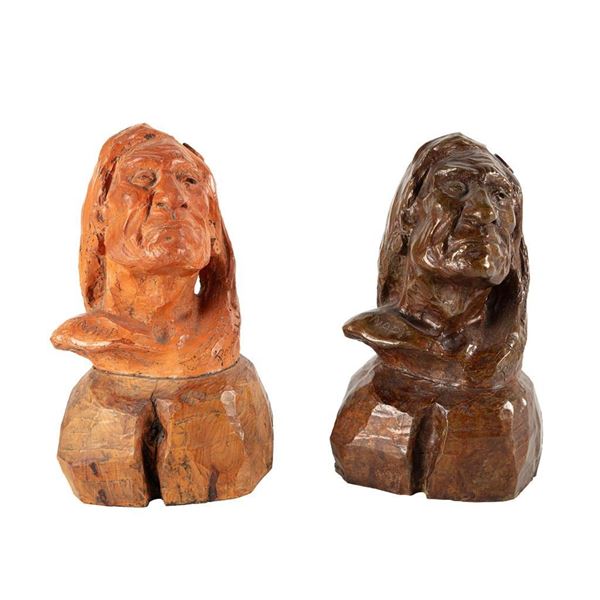 Ace Powell, two sculptures