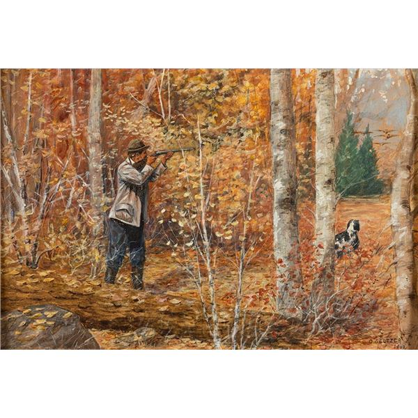 Olaf C. Seltzer, watercolor