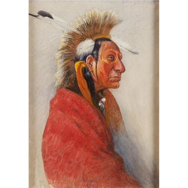 Joseph Scheuerle, gouache