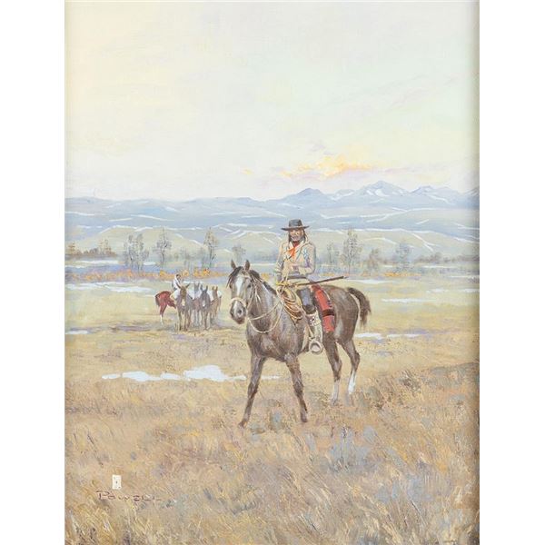 Ace Powell, oil on canvas