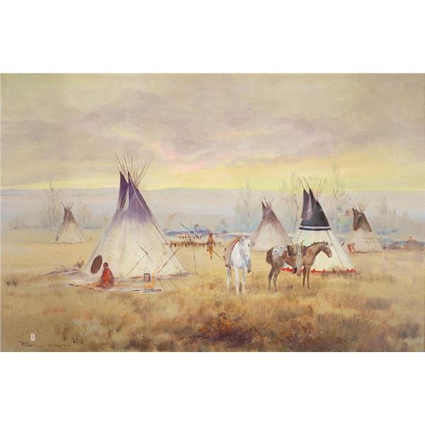 Ace Powell, oil on canvas