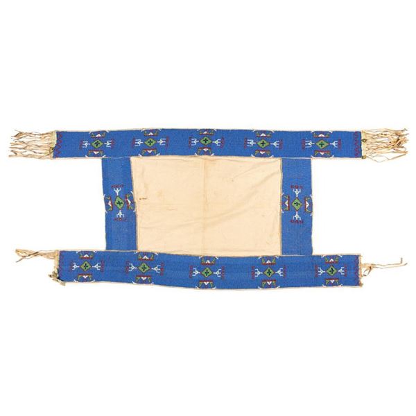 Cheyenne Beaded Saddle Blanket, 58" x 29"