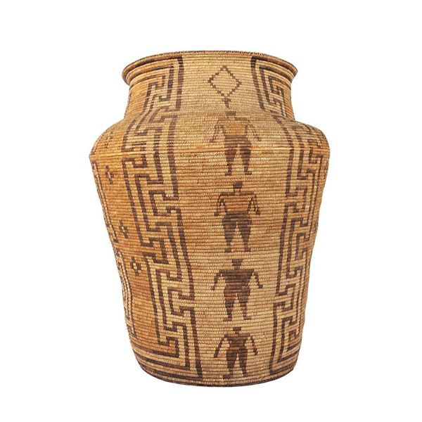 Pima Olla Basket, 26" tall