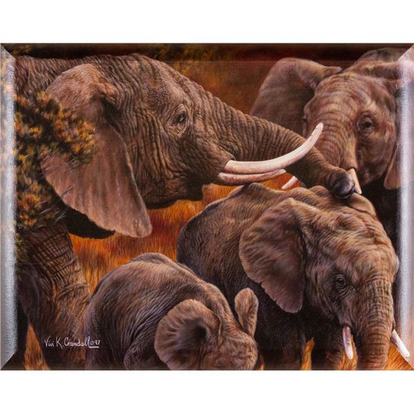 Vivi Crandall, oil on canvas