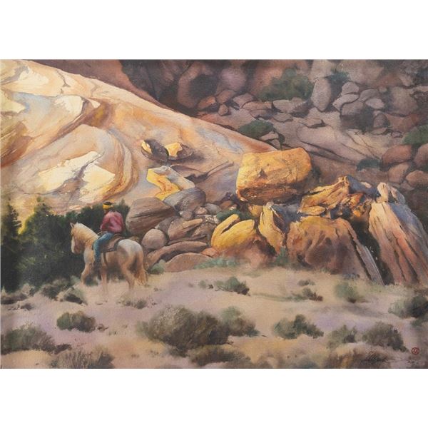 William Matthews, watercolor