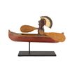 Image 4 : Canoe Whirligig, 9" x 13" x 6.75"