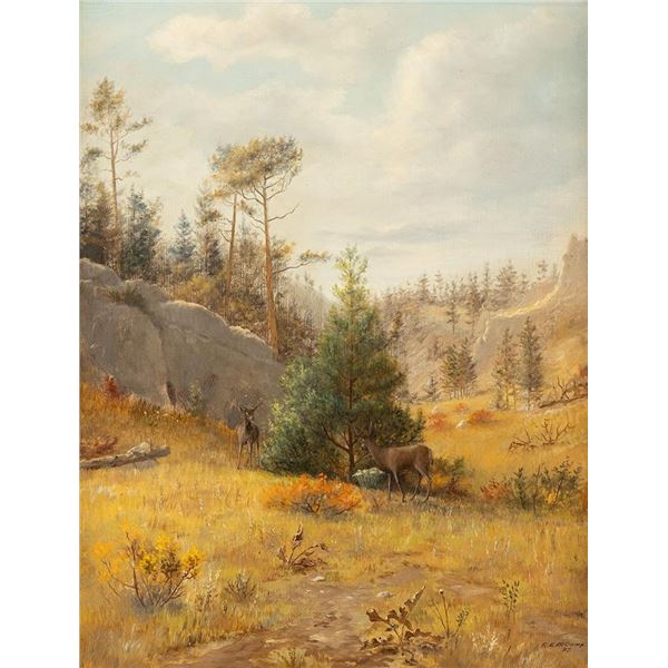 Ralph DeCamp, oil on canvas