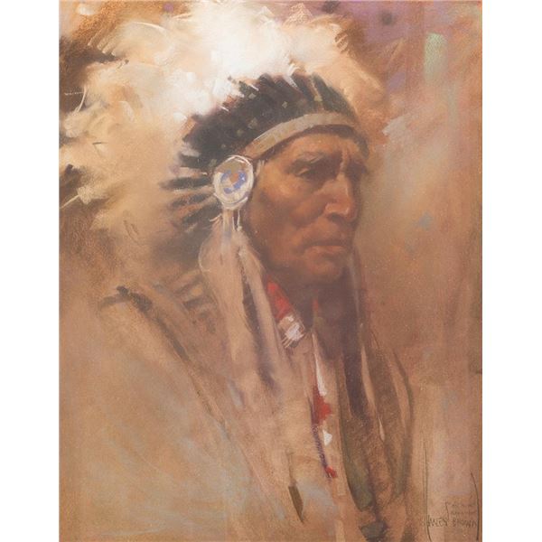 Harley Brown, pastel