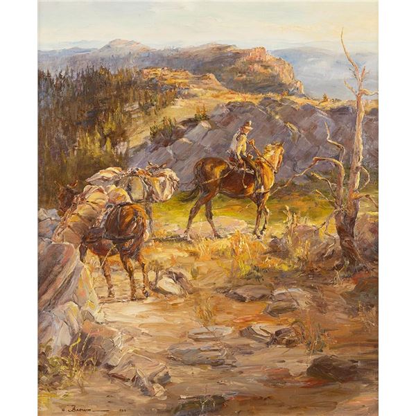 Marnell Brown, oil on canvas