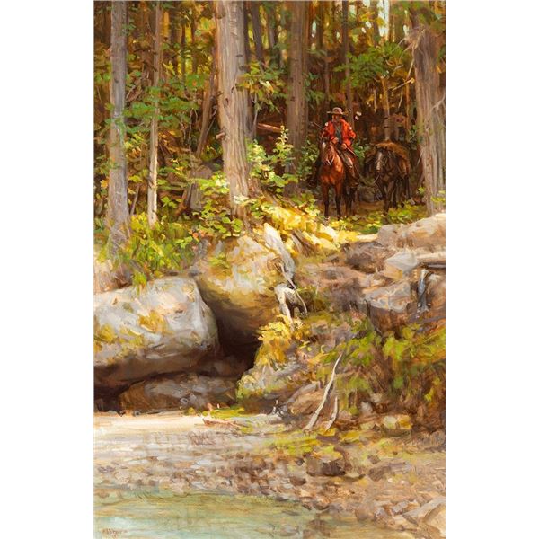 Joe Abbrescia, oil on board