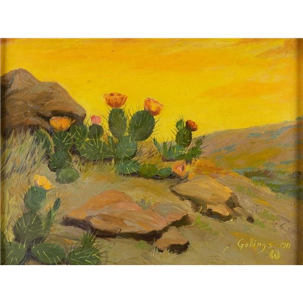 William "Bill" Gollings, oil on board