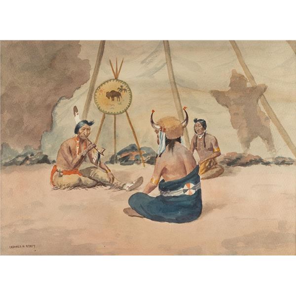 Leonard H. Reedy, watercolor