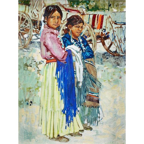 Ross Stefan, oil on canvas