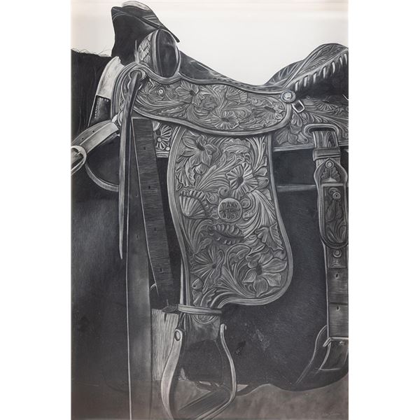 Allie Louise, charcoal