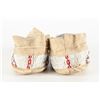 Image 10 : Two Pairs of Northern Plains Beaded Man's Moccasins,