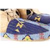 Image 3 : Two Pairs of Northern Plains Beaded Man's Moccasins,