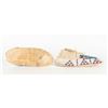 Image 8 : Two Pairs of Northern Plains Beaded Man's Moccasins,