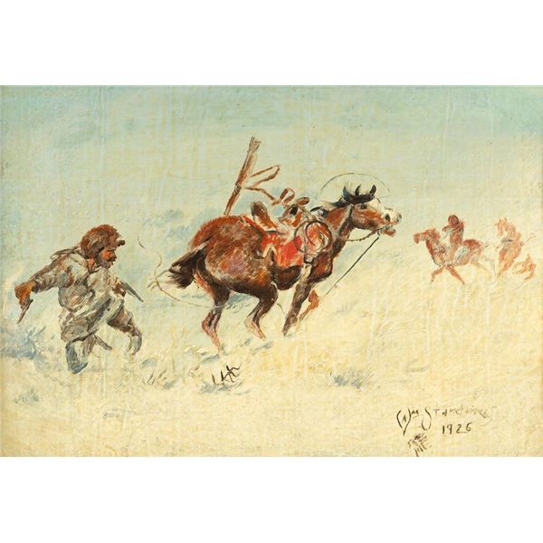 William Standing, oil on canvas