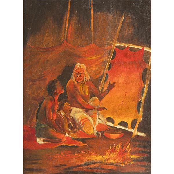 William Standing, oil on canvas