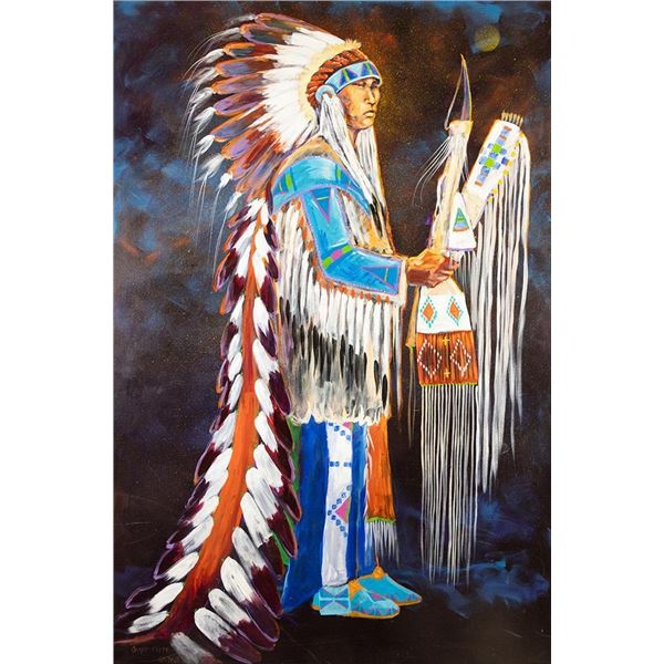 George Flett, oil on canvas