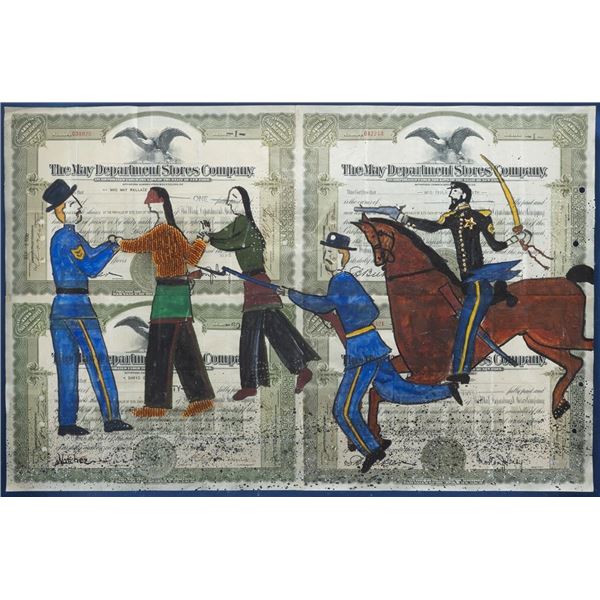 Stan Natchez, mixed media