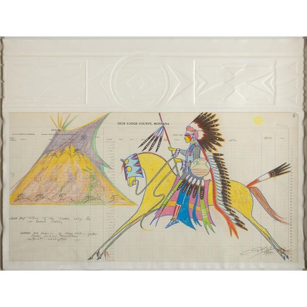 George Flett, mixed media