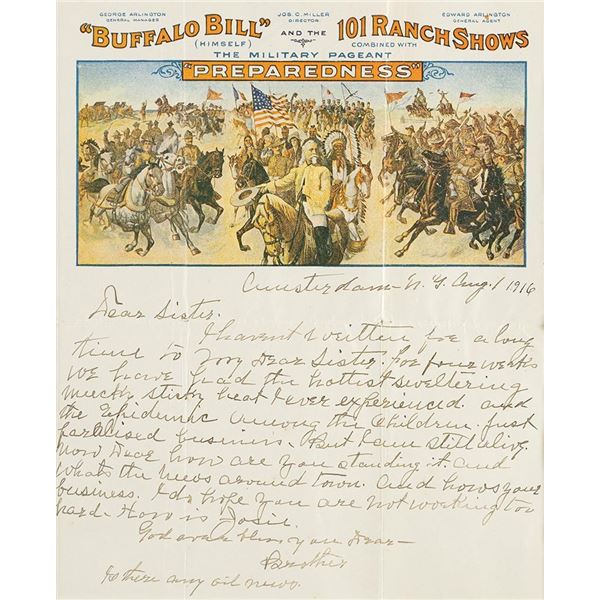 Buffalo Bill Letter,