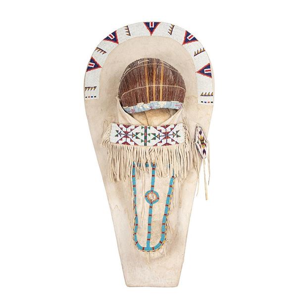 Ute Beaded Cradle, 36" tall