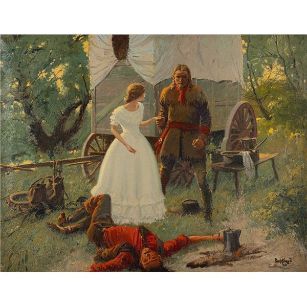 Paul Strayer, oil on canvas