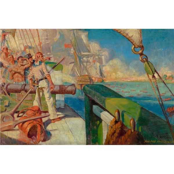 Oliver Kemp, oil on canvas